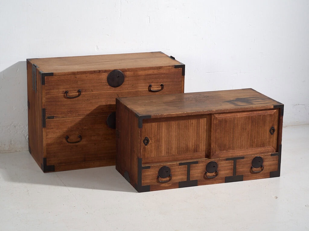 Old Japanese Tansu - Showa Period (c.1927) #55