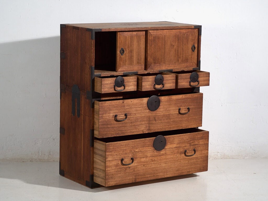 Old Japanese Tansu - Showa Period (c.1927) #55