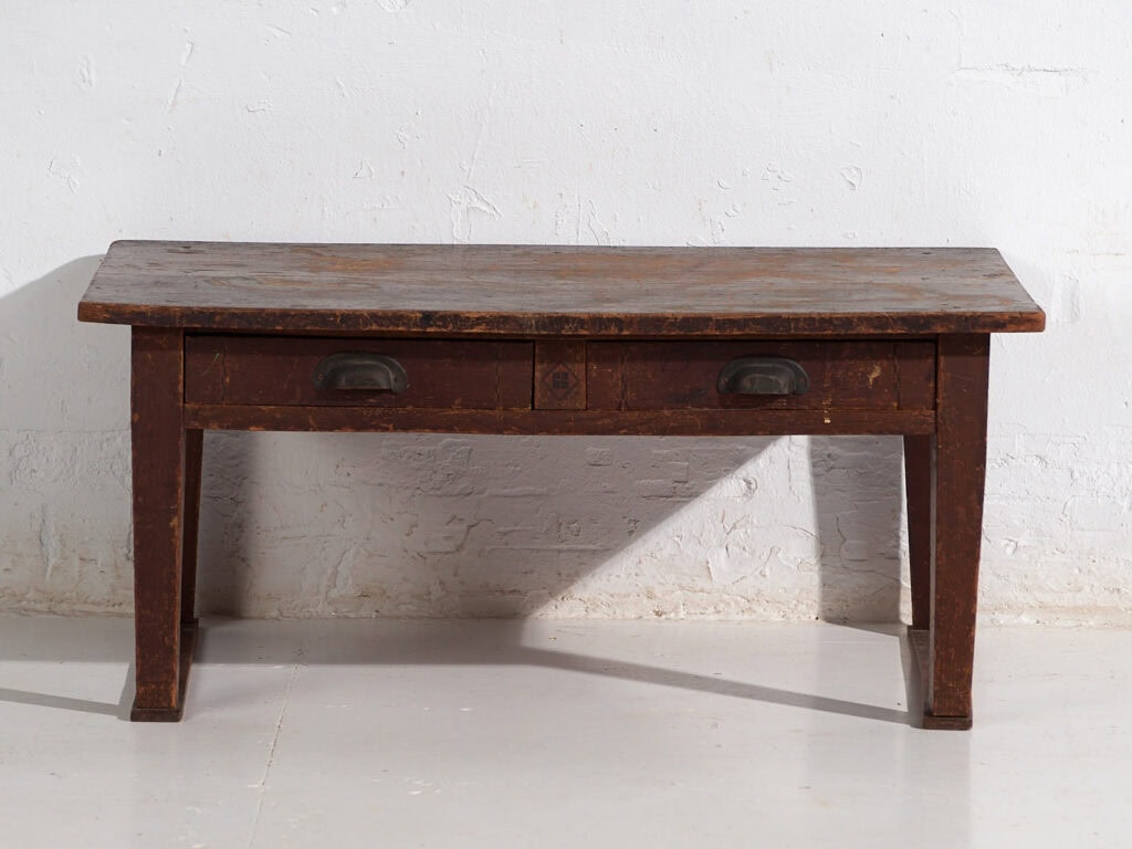 Antique Japanese Chabudai Side Table - Showa Period (c.1926-1970) #78