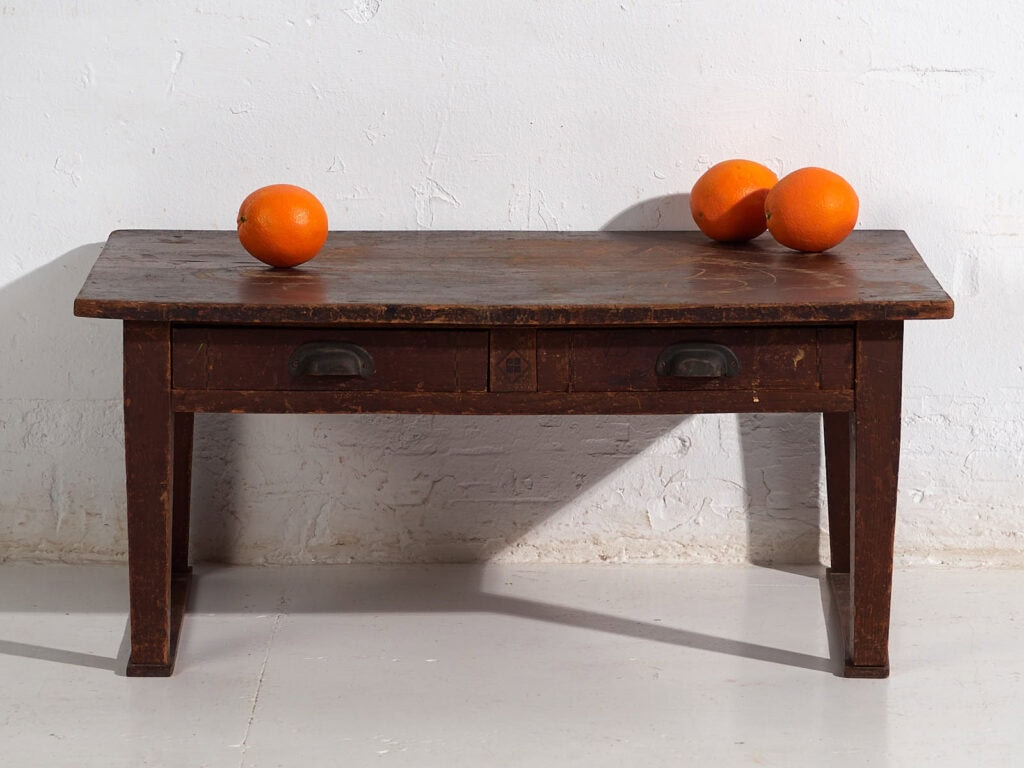 Antique Japanese Chabudai Side Table - Showa Period (c.1926-1970) #78