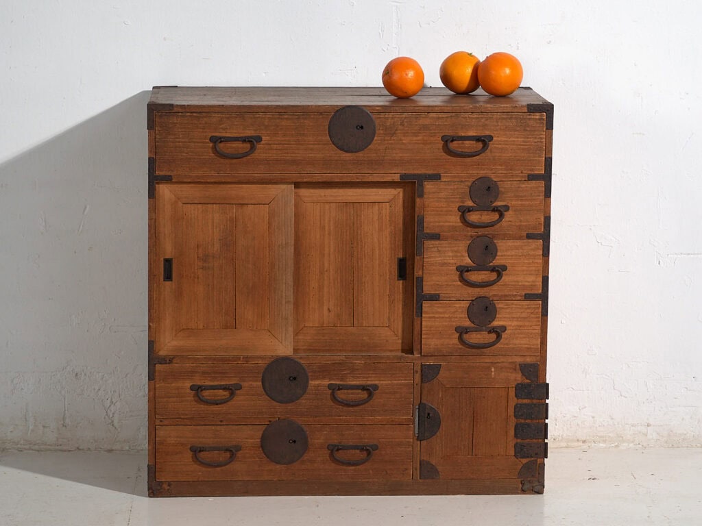 Meuble de rangement ancien - Période Meiji / Taishō (c.1868-1926) #98