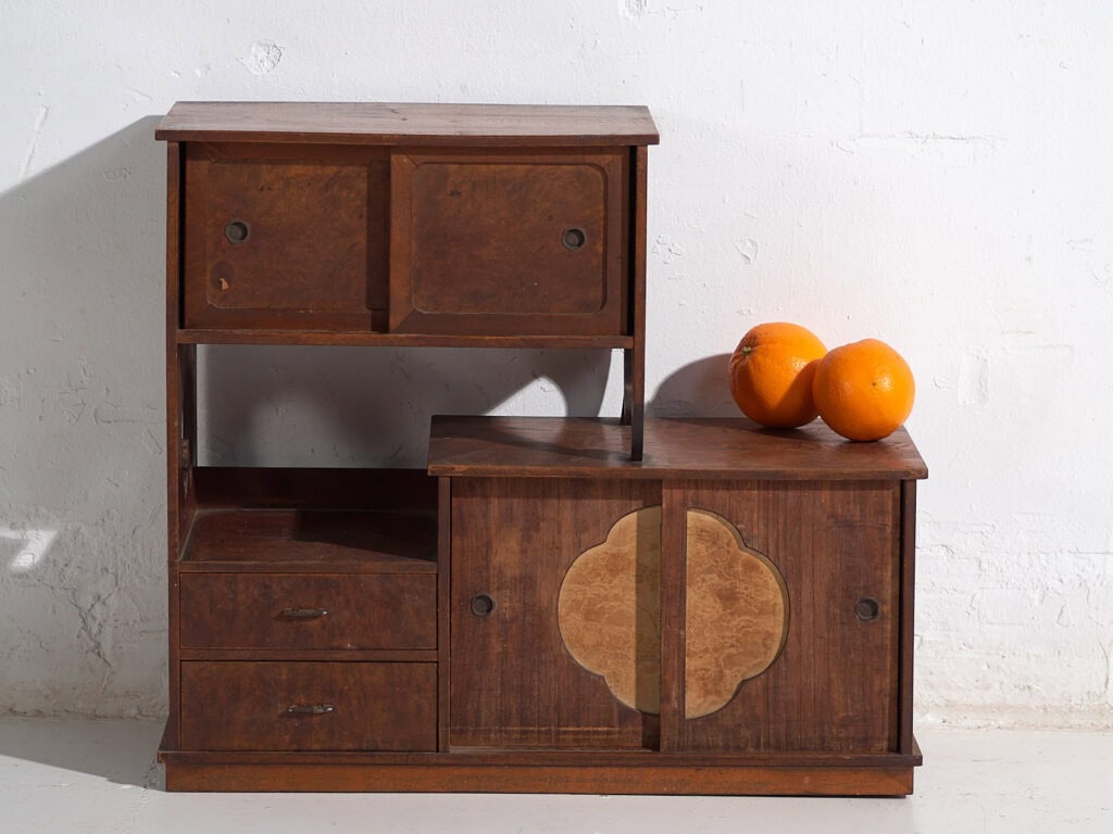 Petite armoire japonaise antique Tansu (c.1868-1926) #38