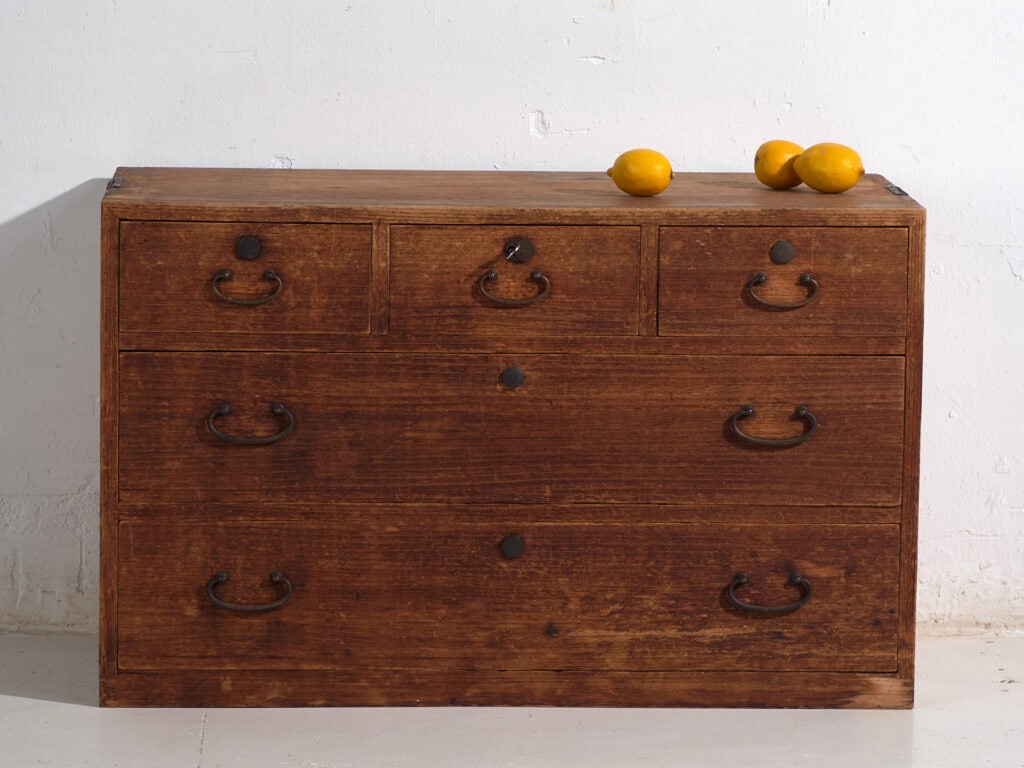 Ancien meuble bas - Période Taishō / Showa (c.1920-1970) #4