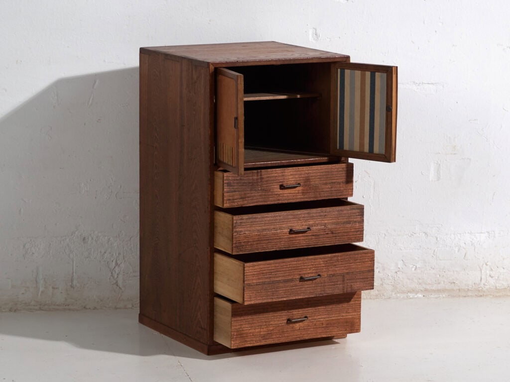 Armario japonés pequeño antiguo - Periodo Showa (c.1945-1970) #23