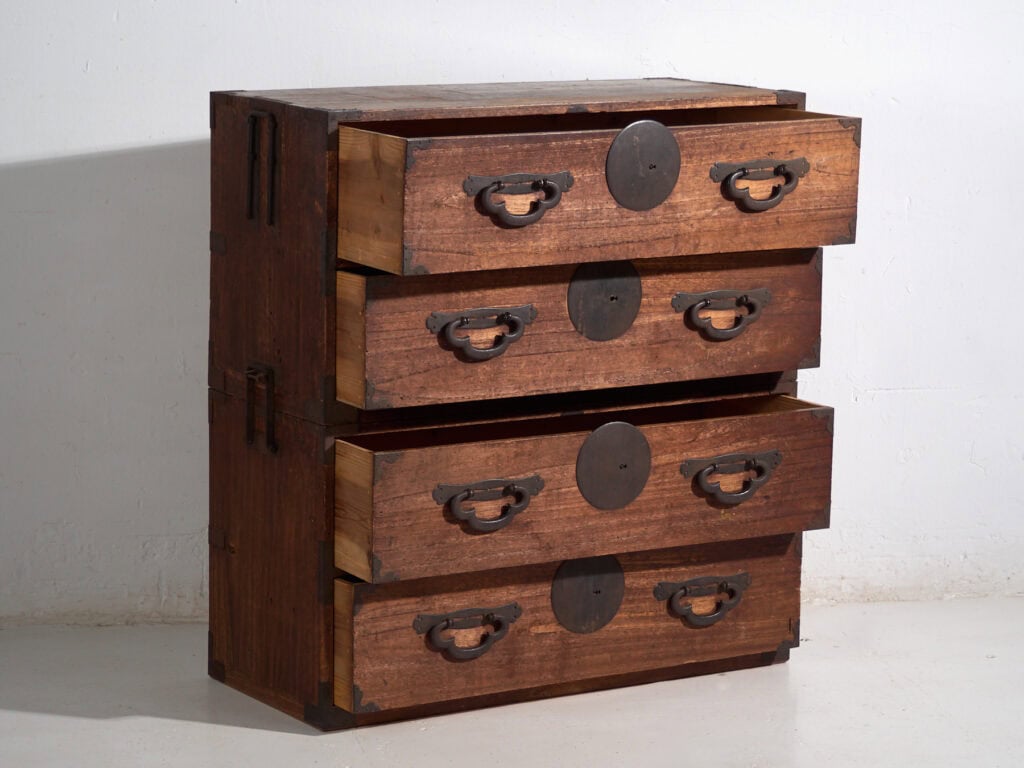Cómoda de almacenamiento antigua – Periodo Meiji / Taishō (c.1868-1926) #41