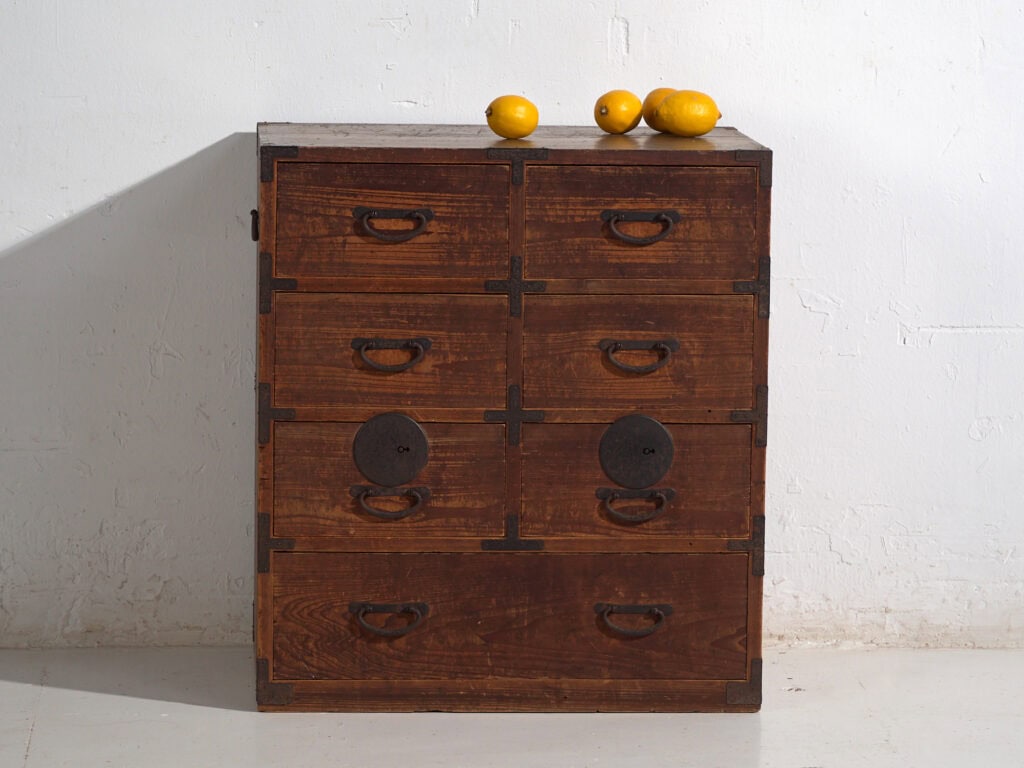 Tansu japonés antiguo – Periodo Meiji / Taishō (c.1868-1926) #88