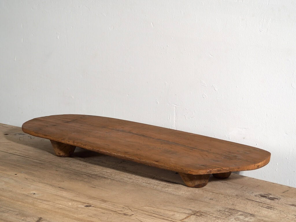 Antigua tabla de quesos larga (c.1920) #7