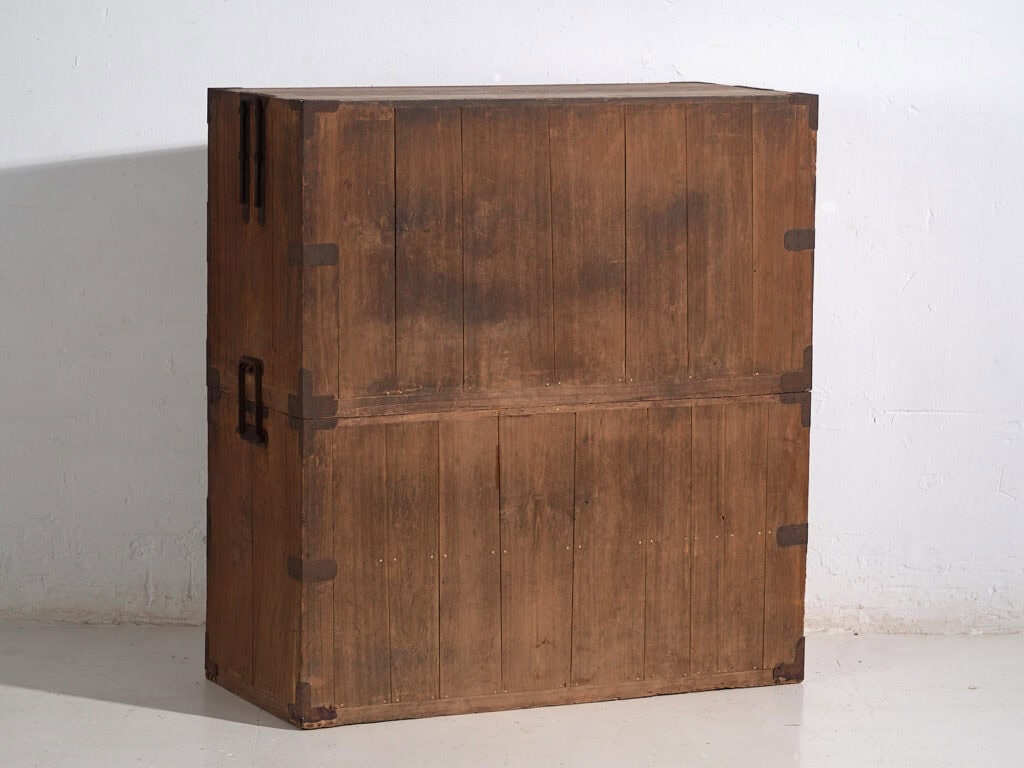 Tansu japonés antiguo de múltiples cajones- Periodo Meiji / Taishō (c.1868-1926) #16