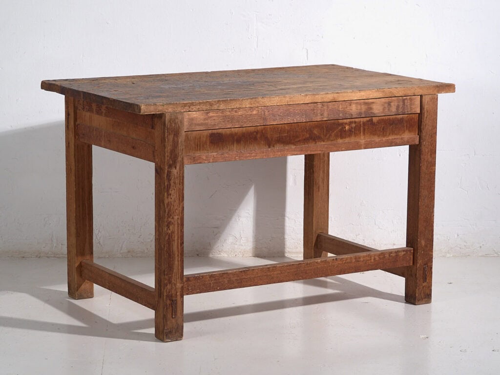 Mesa de trabajo japonesa antigua - Periodo Showa (c.1926-1970) #59