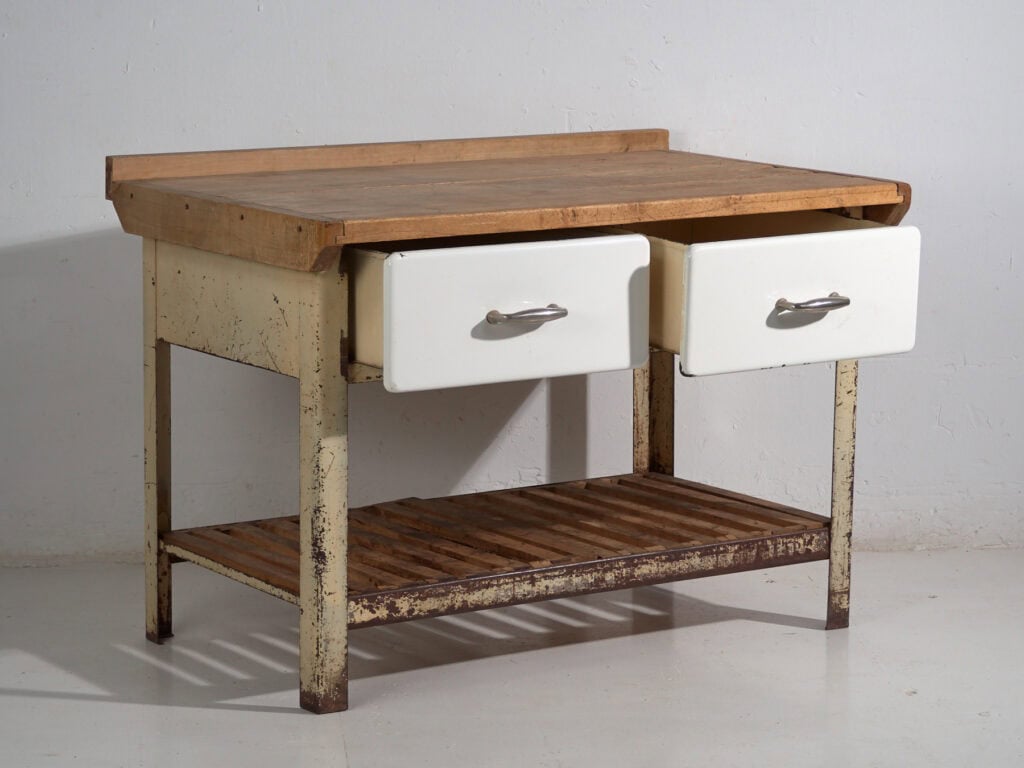 Industrial Work Table – Central Europe (c.1950)