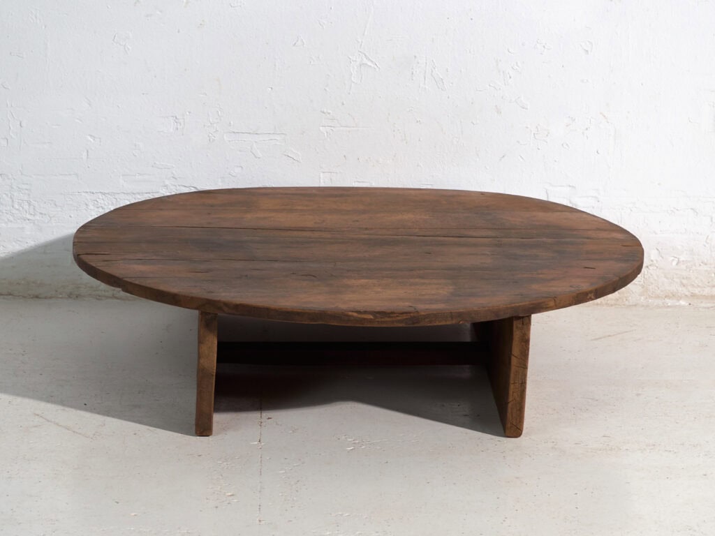 Tabla de cortar antigua en madera maciza – Europa central, circa 1920