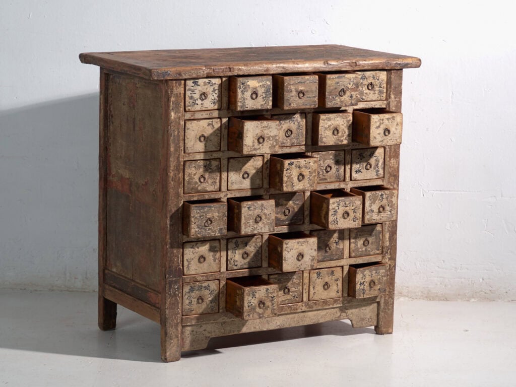Armario antiguo de farmacia china – China, circa 1910