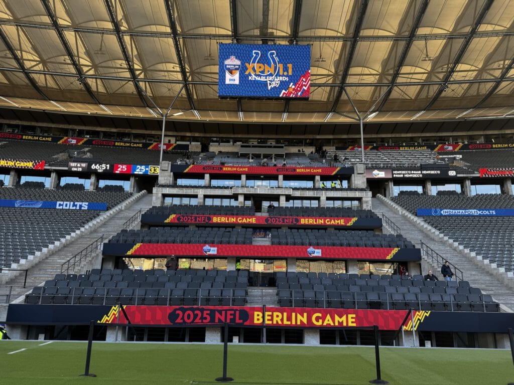 NFL in Berlin: Der erste Blick ins Olympiastadion