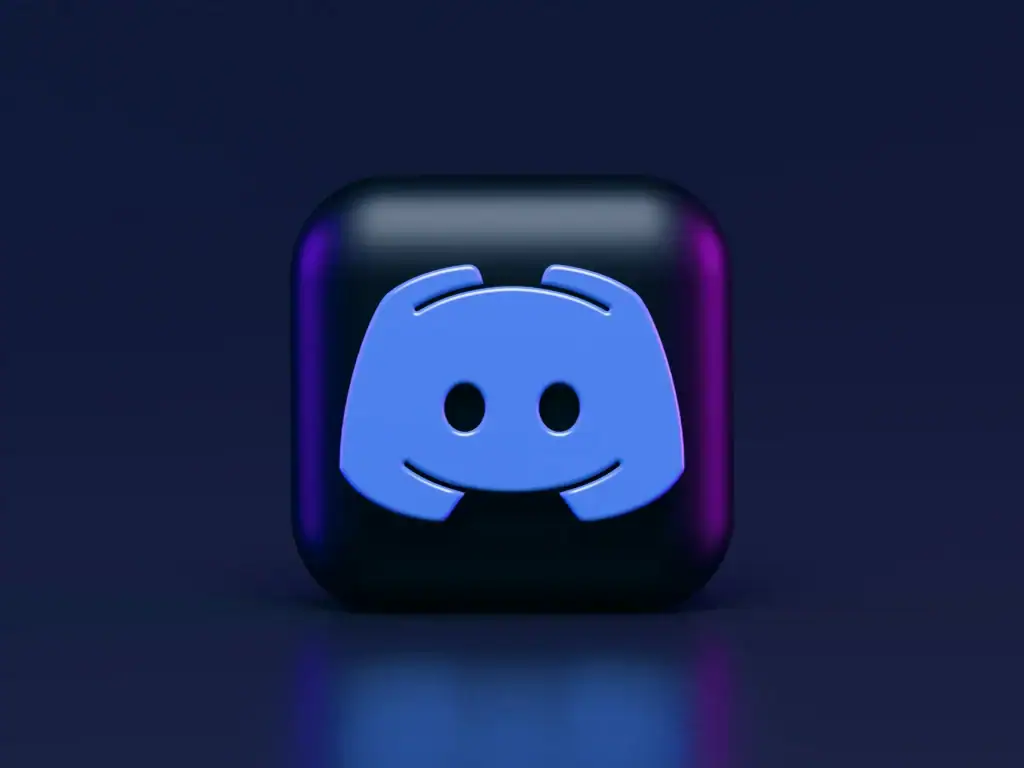 Discord logo against a purple background