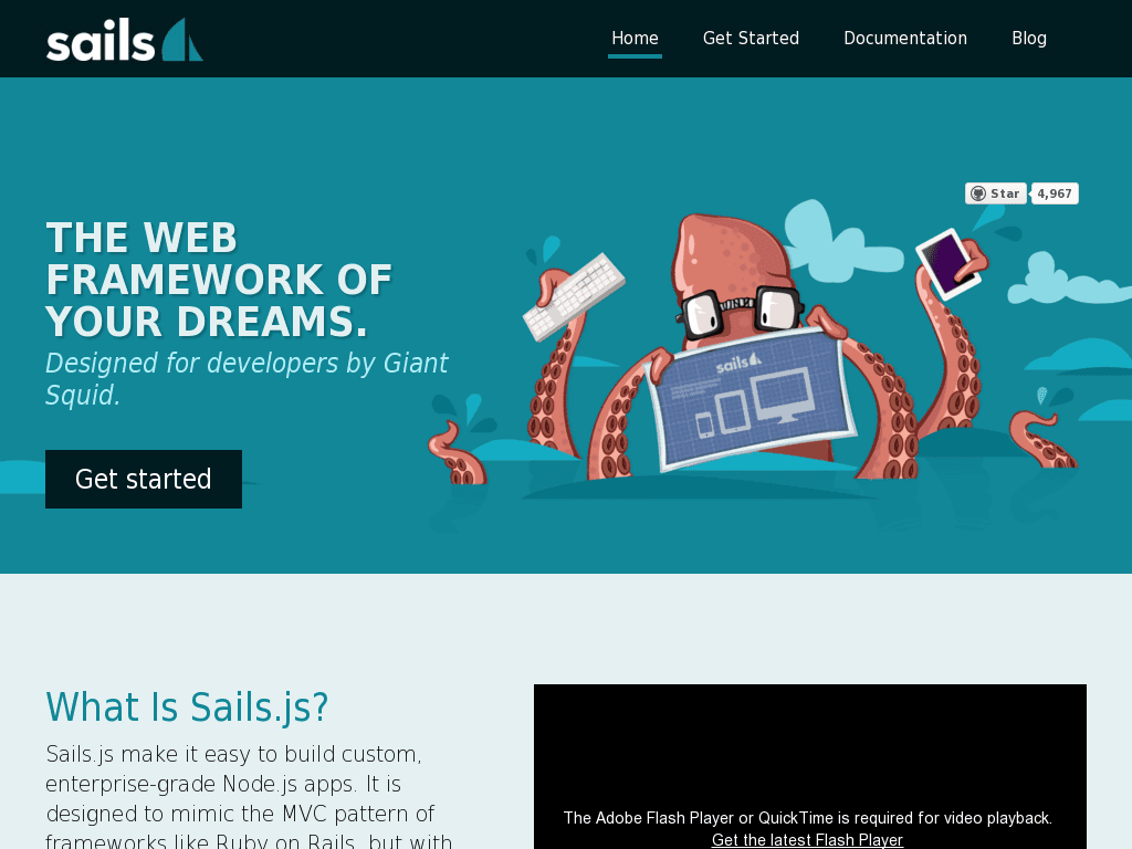 Sails.js - Realtime MVC Framework for Node.js