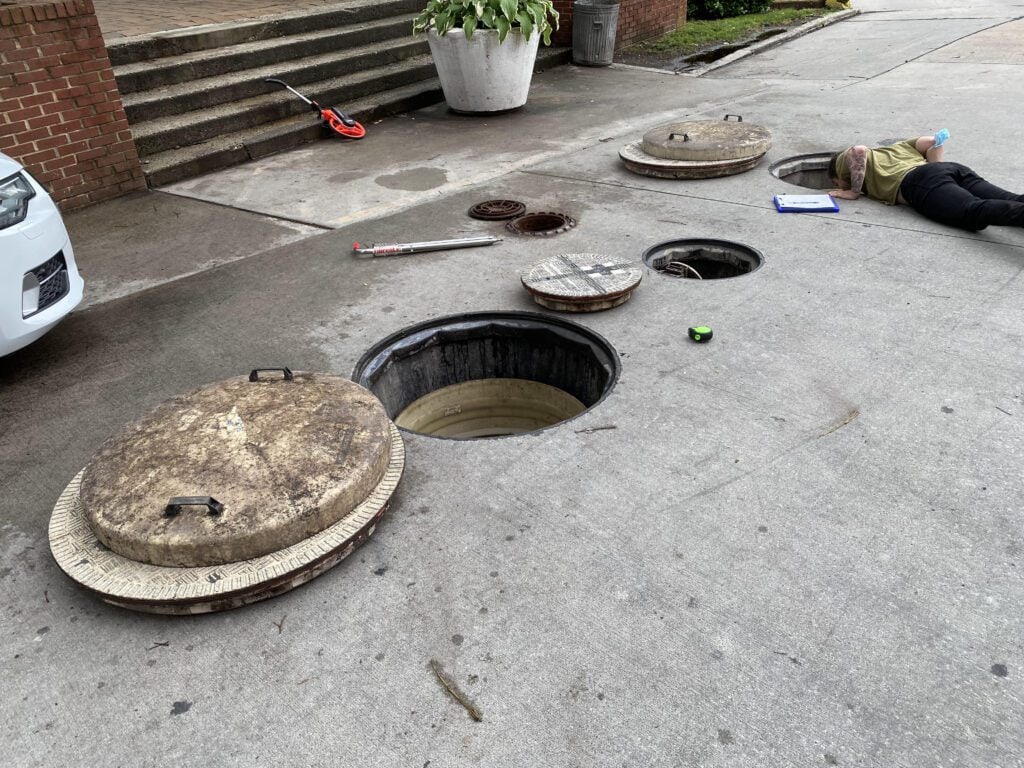 petroleum tank manhole upgrades