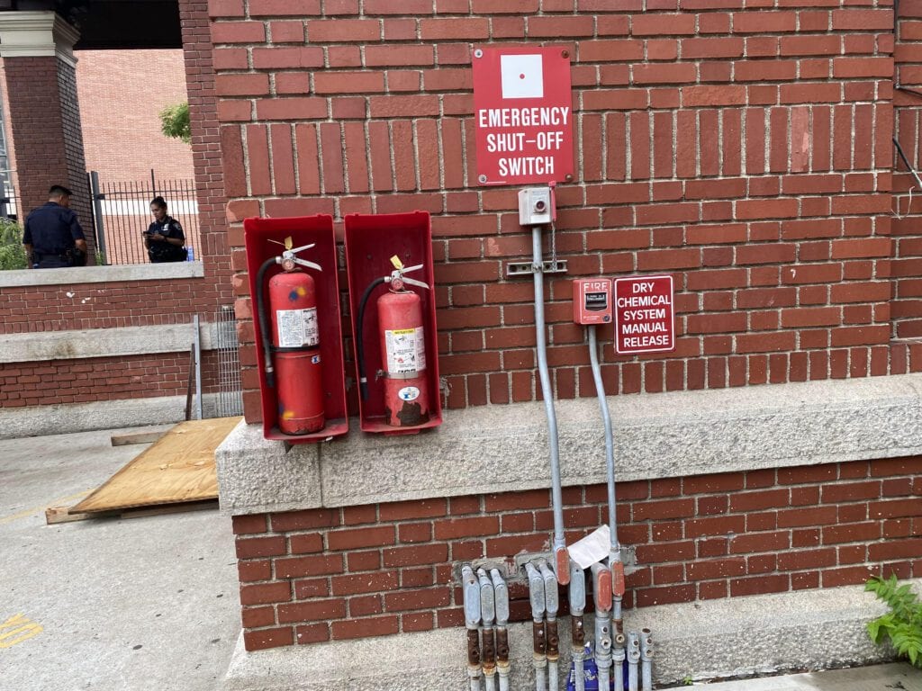 petroleum fire suppression system
