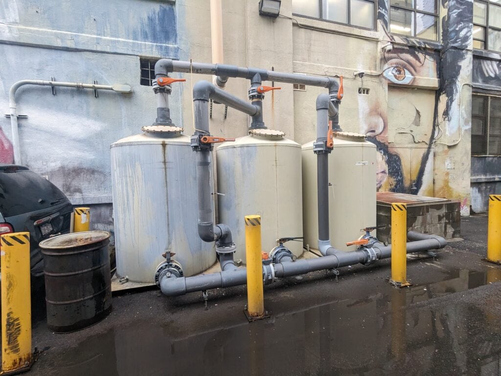 remedial carbon filtration system