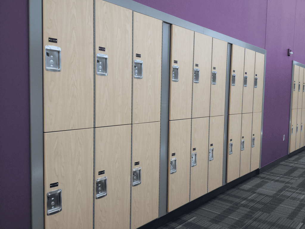 breck school smart lockers