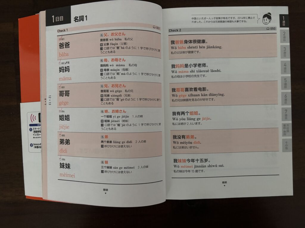 中国語キクタン入門