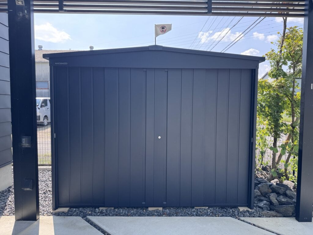 レビュー】マツモト物置 MN-2618を設置してみて使い勝手を評価します