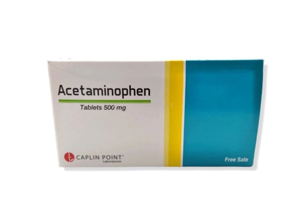 Acetaminofén 500 mg Caplin Point 10 tabletas