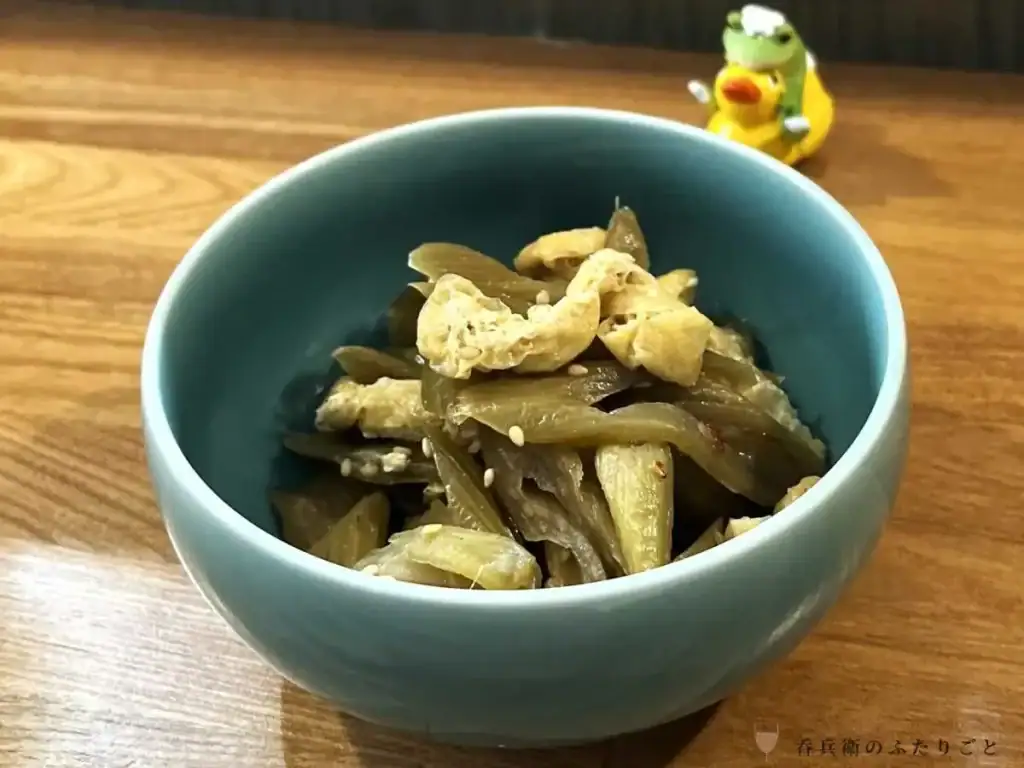 蕗のきんぴら