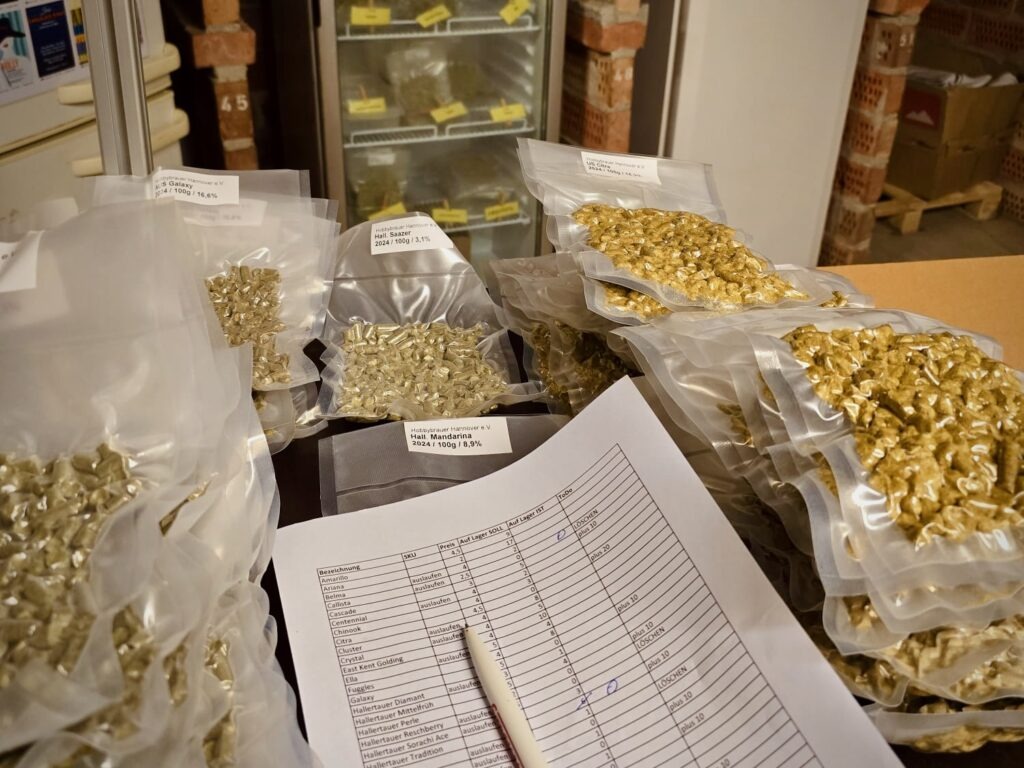 Inventur im Rohstofflager