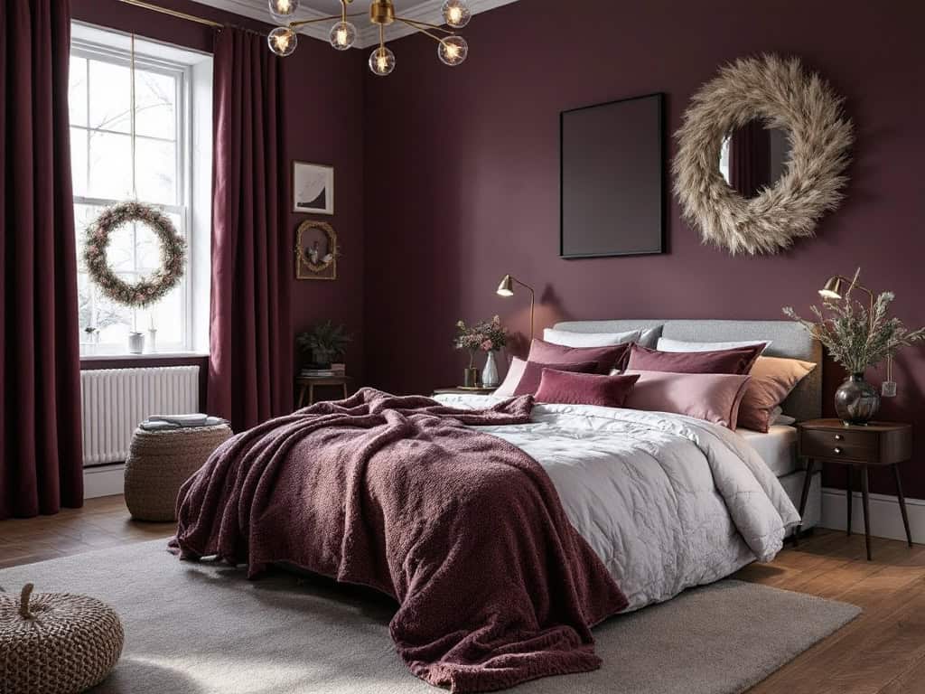 Embracing Plum and Pine A Holiday Style Interior Guide Home In The