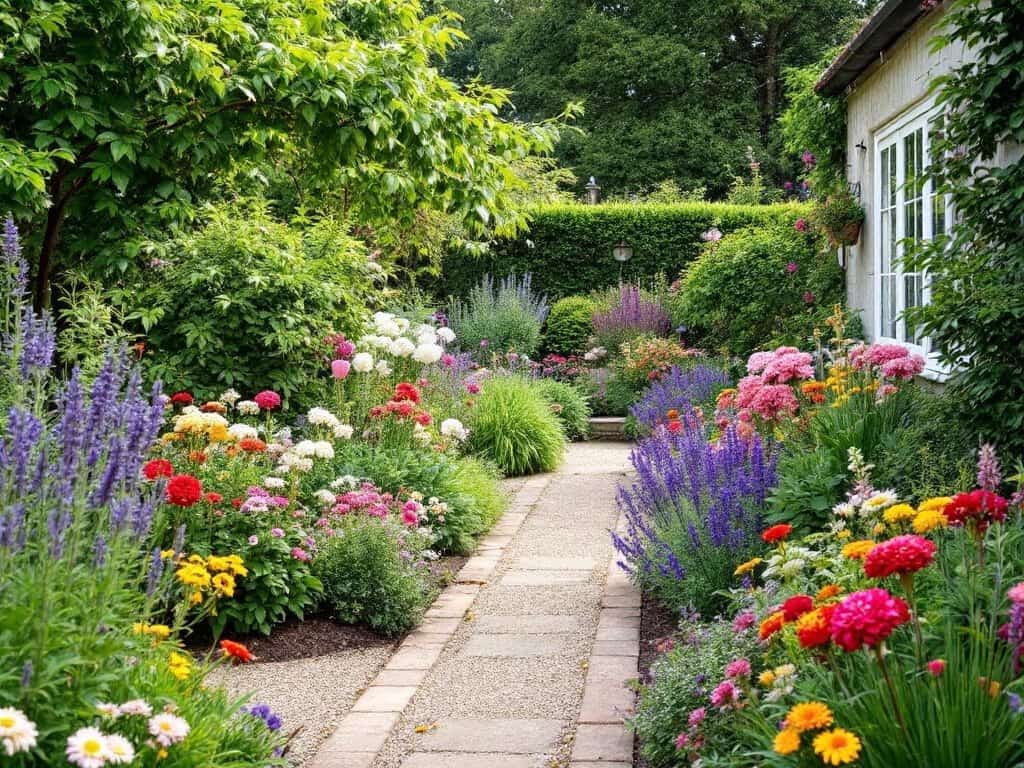 Fill your garden with plants you adore. Love lavender? Create a fragrant border. Fancy roses? Train climbers up an arch. Partial to herbs? Plant a kitchen garden near the house.

Mix in edibles with ornamentals. Tuck strawberries between flowers or train peas up decorative obelisks. Plant fruit trees for structure and harvest.

Include nostalgic favourites that evoke happy memories. Perhaps gran's peonies or the honeysuckle from your childhood home. These personal connections deepen your attachment to the garden.

Experiment with colour schemes that please your eye. Try pastel palettes for a romantic feel or vibrant hues for energetic charm.