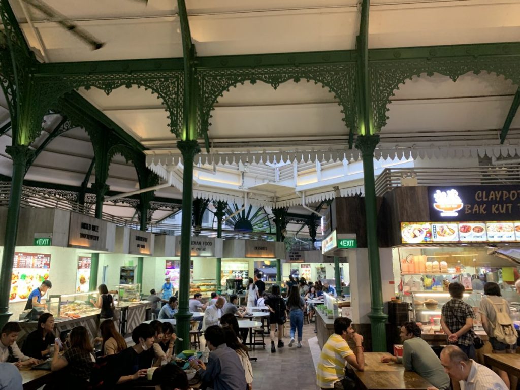 Lau Pa Sat - Foodcorner und Streetfood Lau Pa Sat - Foodcorner und Streetfood