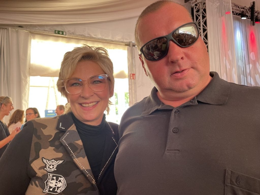 Claudia Jung mit Janoschek