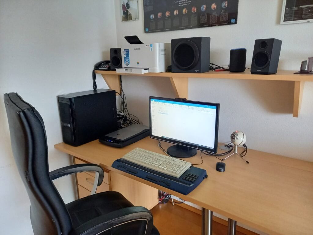 Bild: Arbeitszimmer von Dietmar Janoschek