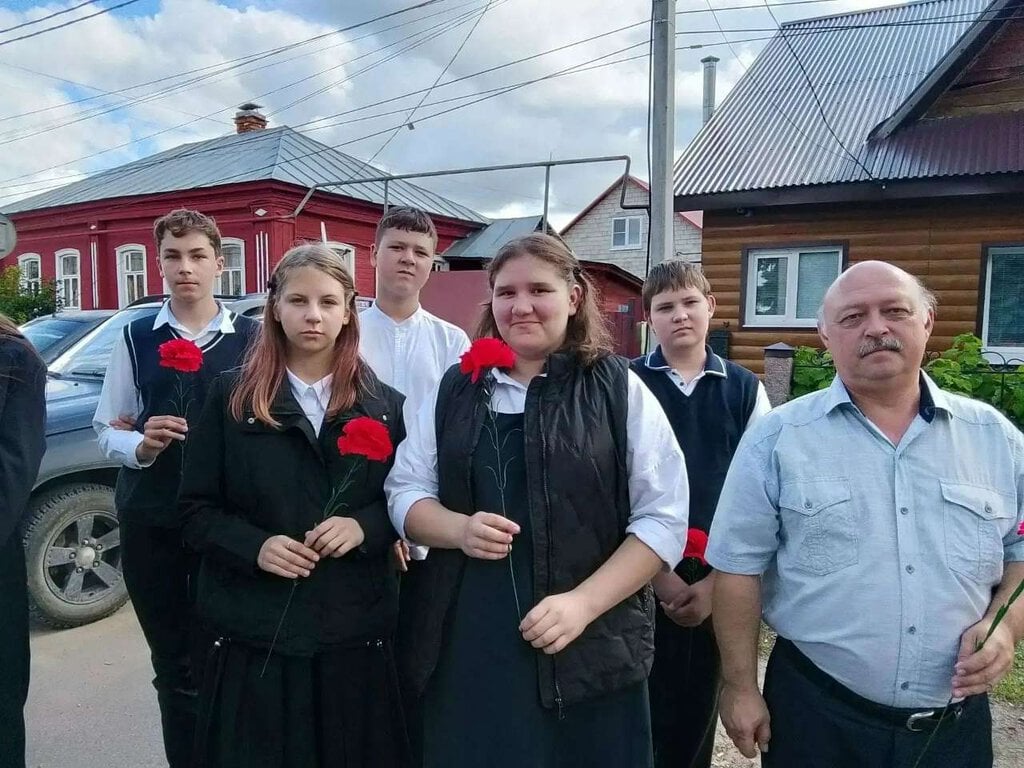 В День солидарности в борьбе с терроризмом учащиеся Свято-Сергиевской школы приняли участие в памятном митинге в Касимове