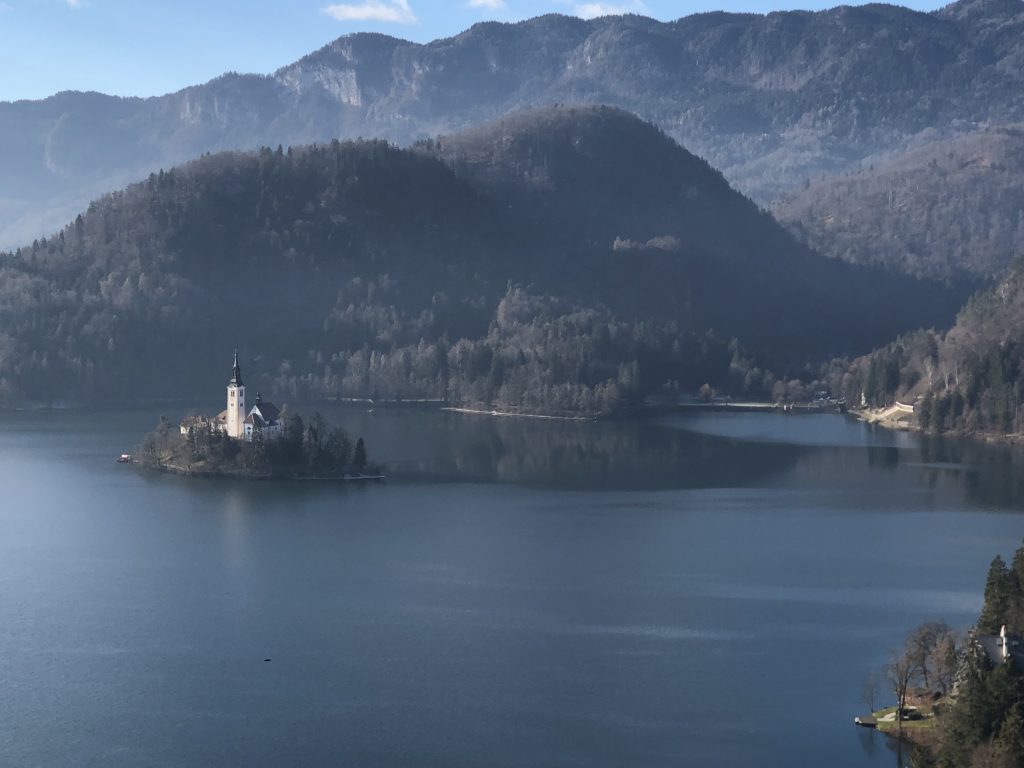 Bled Göl Manzarası