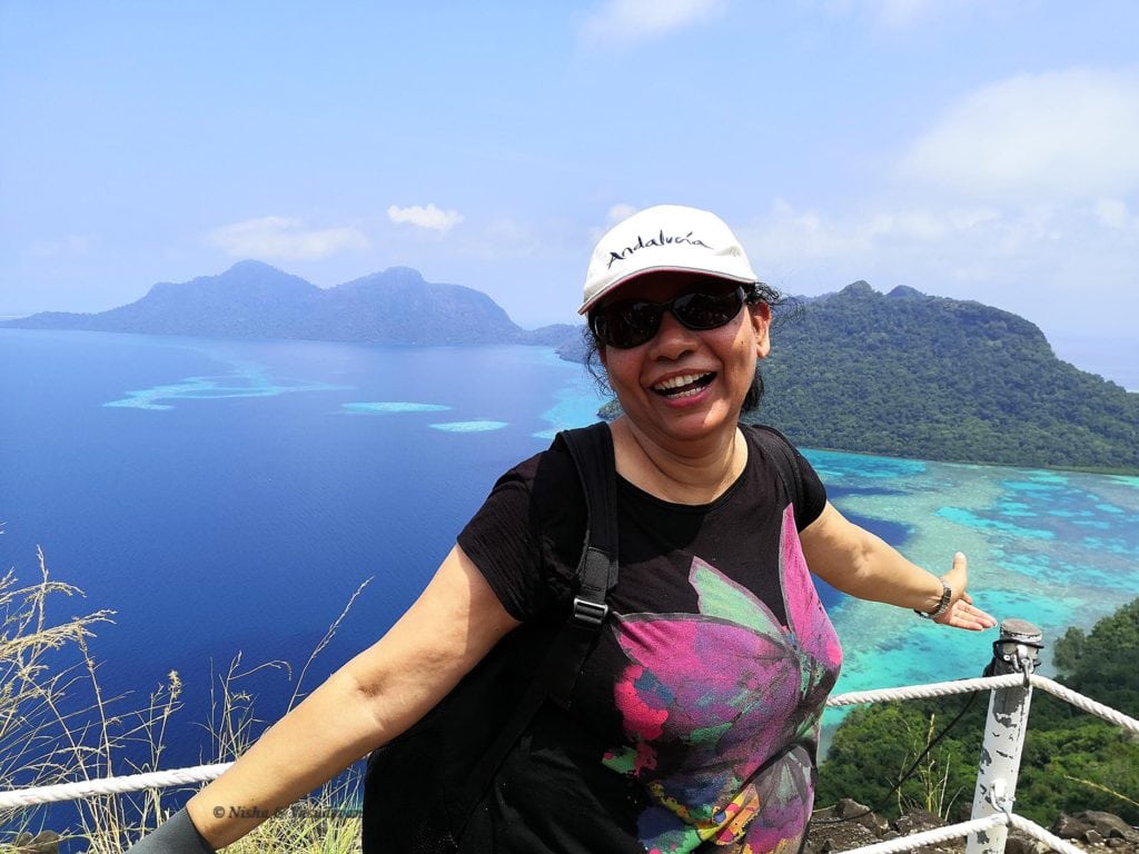 hiking in bohey dulang sabah
