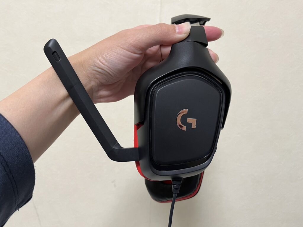 ヘッドセット　ミュート状態