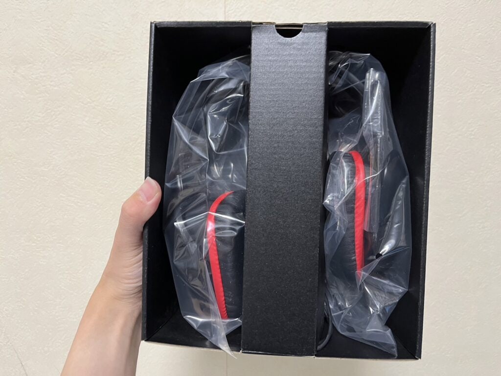 ヘッドセット箱中身