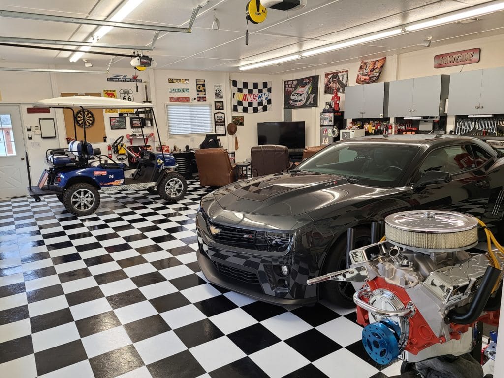 Checkered Flag Floor Tile