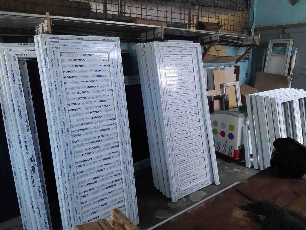 Pintu upvc solusi modern