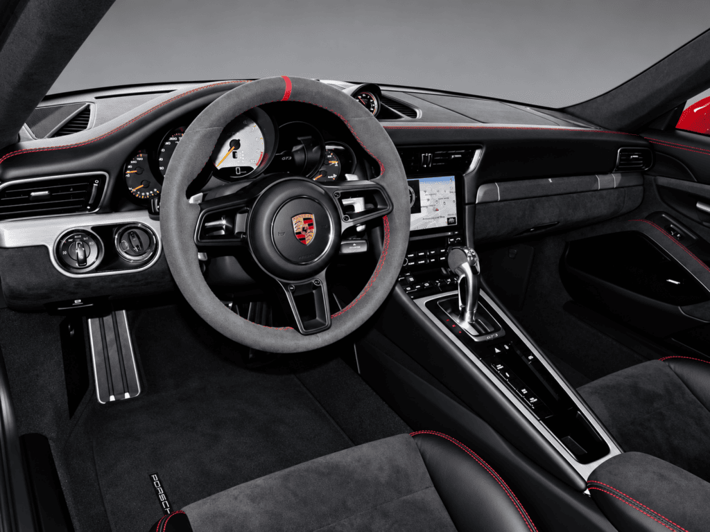 roter porsche 911 gt3 im fotostudio 3