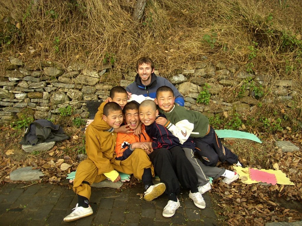 Kung Fu en China - Yunnan - Templo Wu Wei Si Kung Fu en China - Yunnan - Niños Monjes Shaolin Templo Wu Wei Si