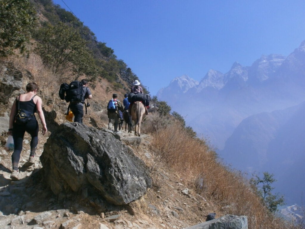 La Garganta del Salto del Tigre, trekking por Yunnan