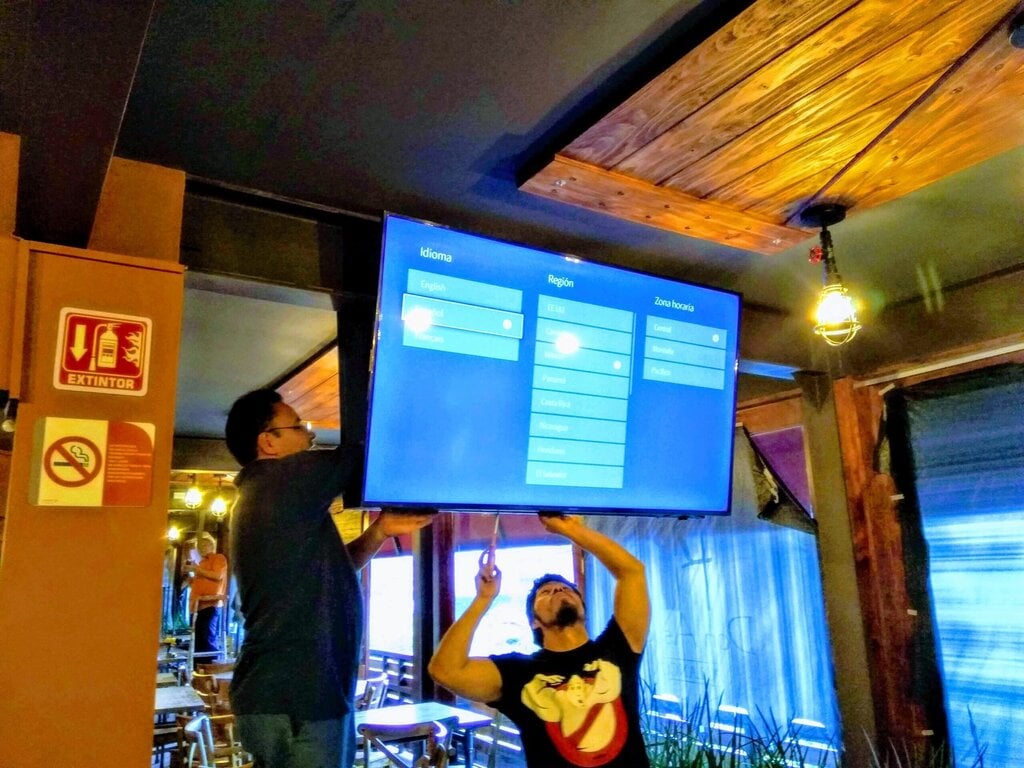 Servicio de instalación de pantallas y televisores en la Ciudad de México