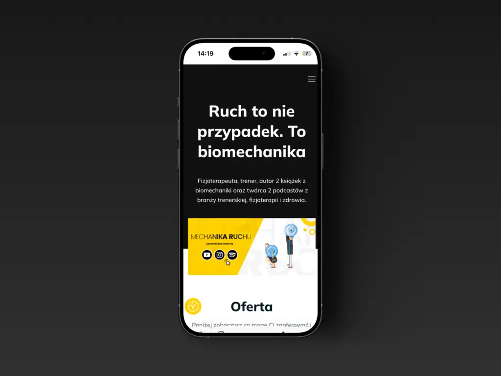 Stronomaniak - twórca stron internetowych. Mechanika Ruchu opinia.