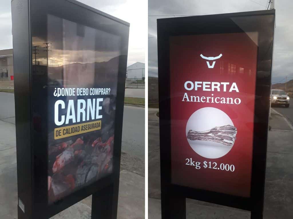 Caso de uso Terminal exhibición T55 Lite