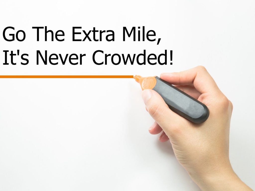 go the extra mile and include more content with your blog posts to make then successful.