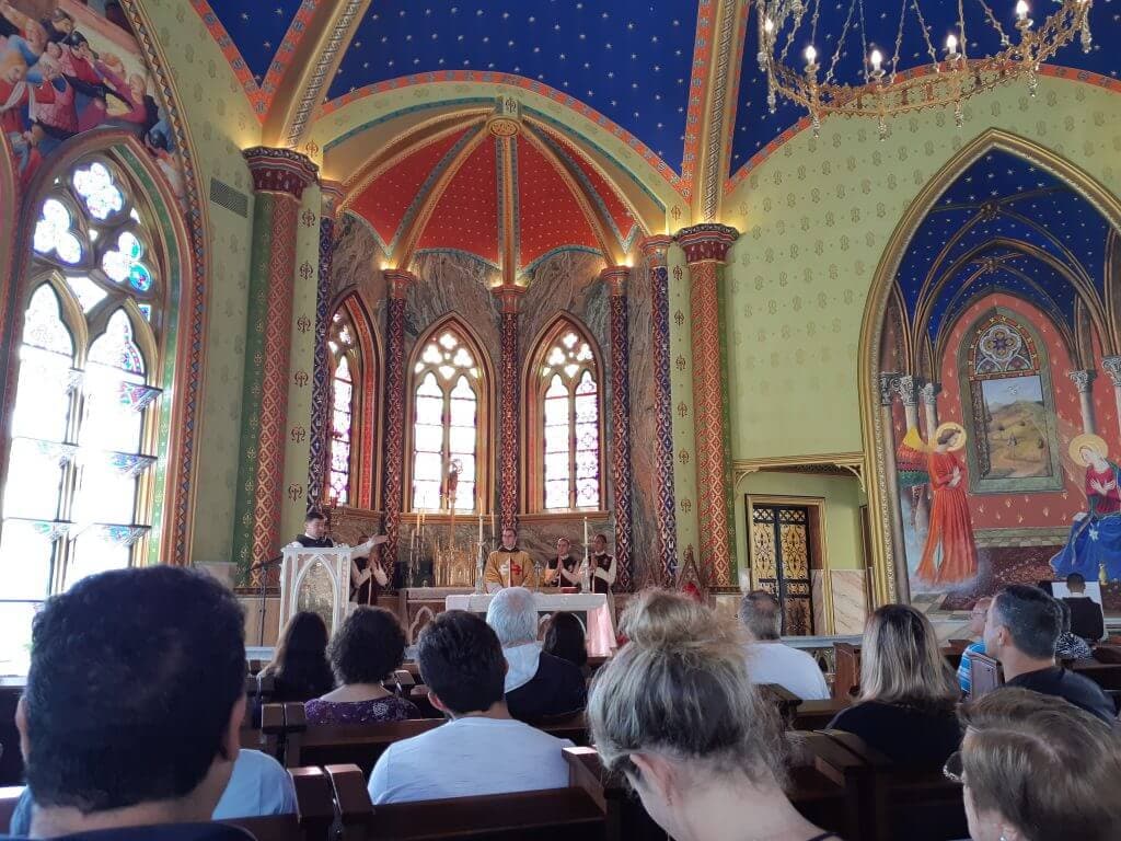 O Castelo dos Arautos na verdade é a Igreja dos Arautos do Evangelho