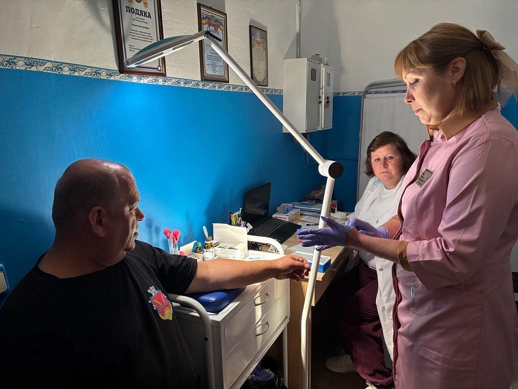 Обстеження пацієнта за програмою Скринінг здоров’я 40+ у Великописарівській первинці