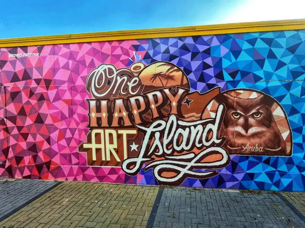 Mural tour in Aruba